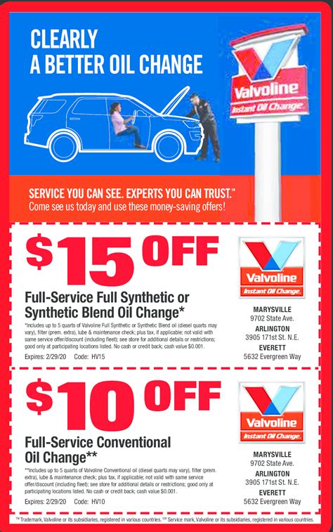 For more service details, contact us online or call us at 800-327-8242. . Coupon for valvoline oil change